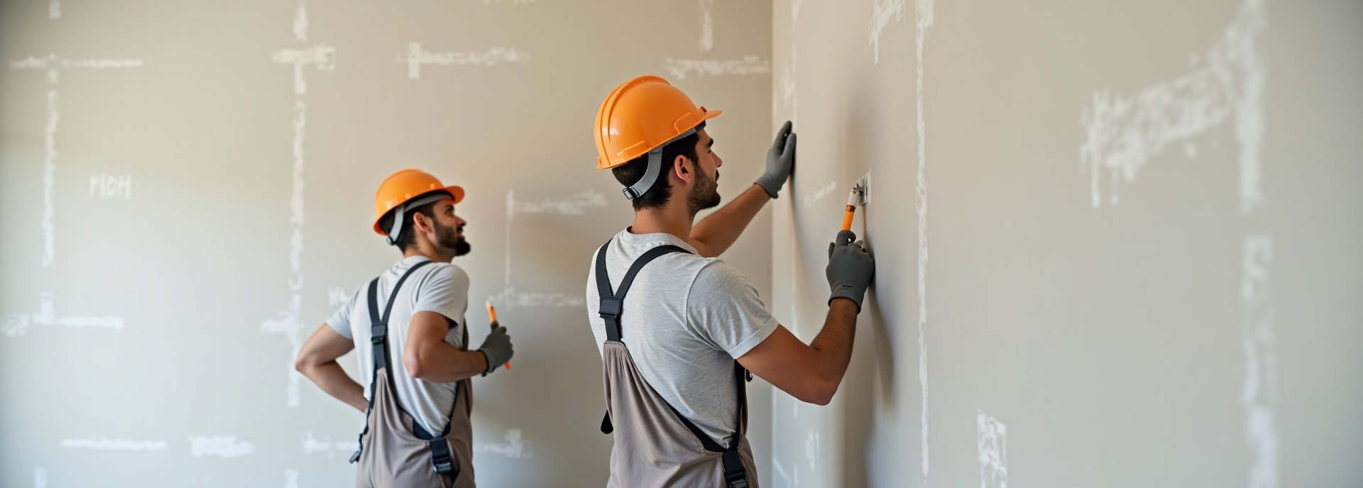 Equipo DRYPLAX SERVIS en obra